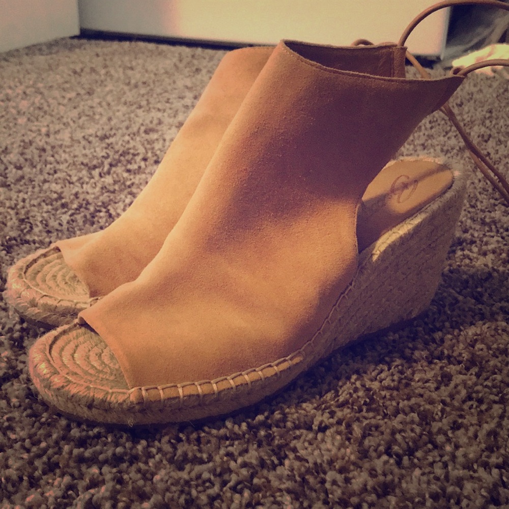 Suede Espadrilles